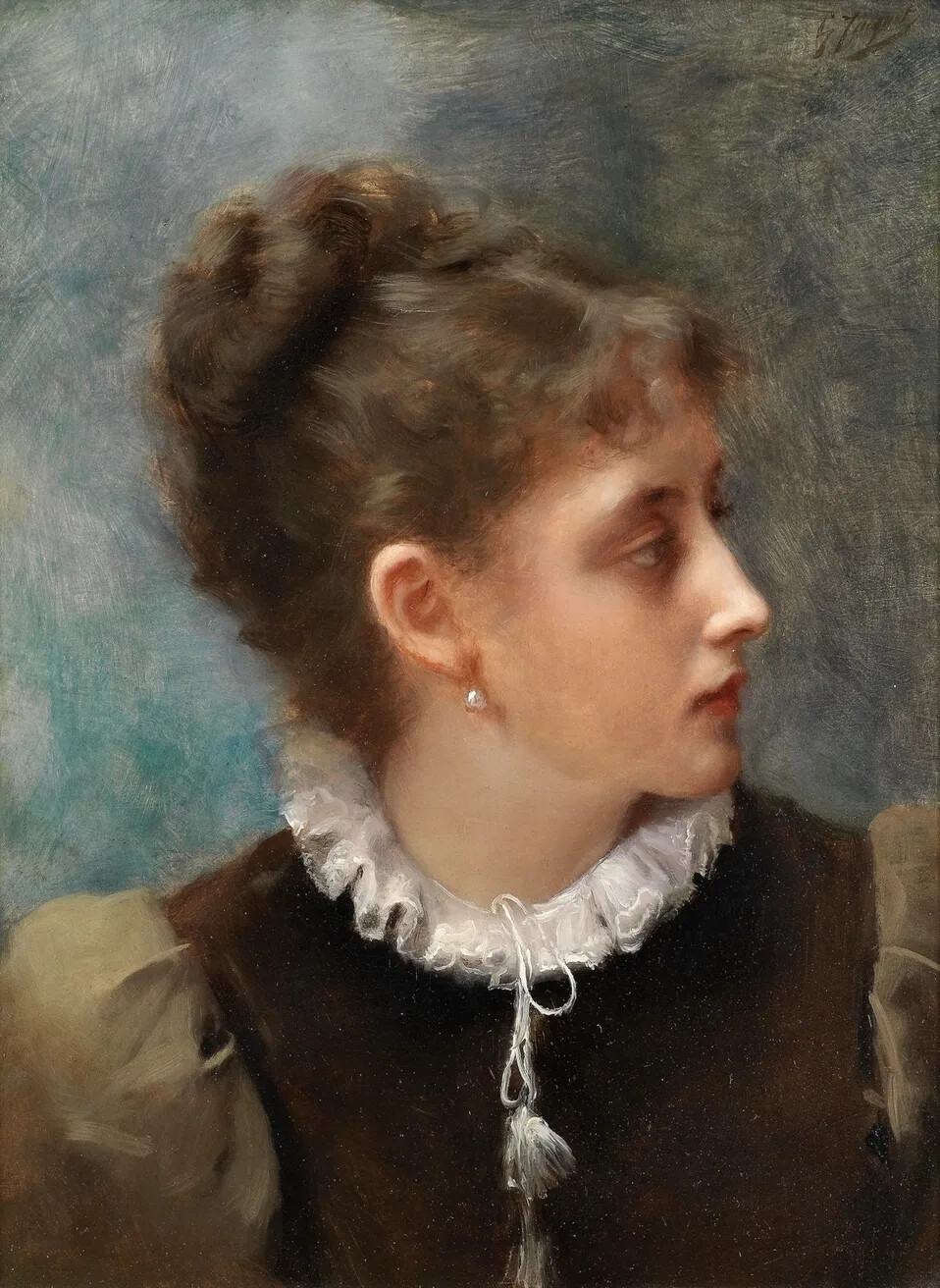 古斯塔夫·让·雅凯特（Gustave Jean Jacquet），是19世纪法国著名的油画艺术家，他以才华横溢而闻名，也被誉为古典主义巨匠威廉·布格罗（William Bouguereau）最杰出的学生之一。