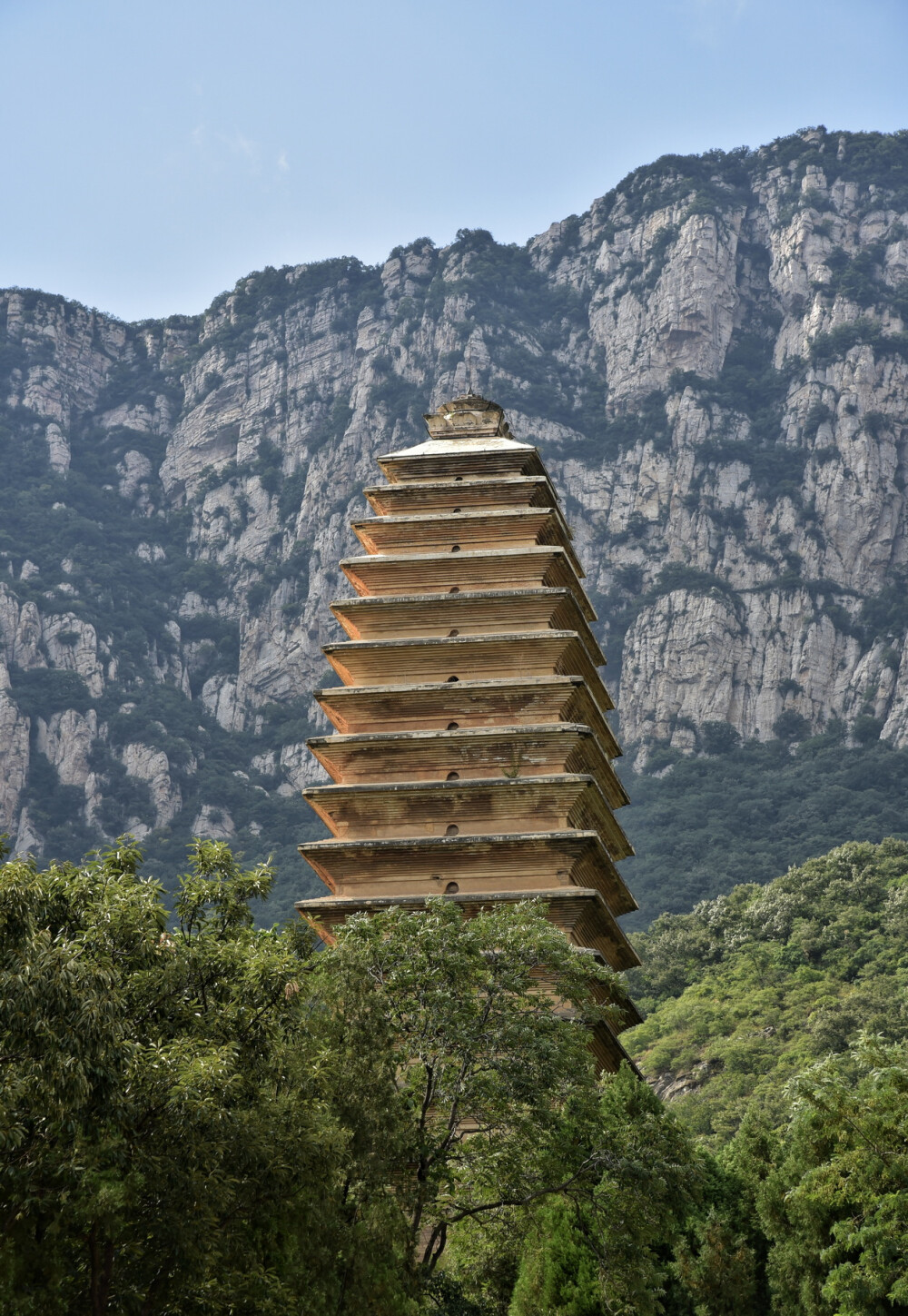 豫 嵩山 法王寺塔