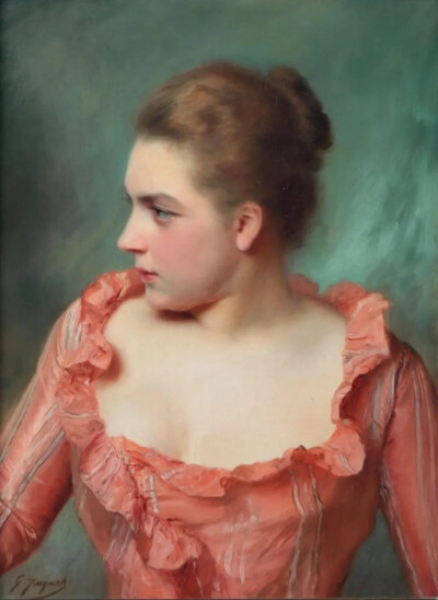 古斯塔夫·让·雅凯特（Gustave Jean Jacquet），是19世纪法国著名的油画艺术家，他以才华横溢而闻名，也被誉为古典主义巨匠威廉·布格罗（William Bouguereau）最杰出的学生之一。