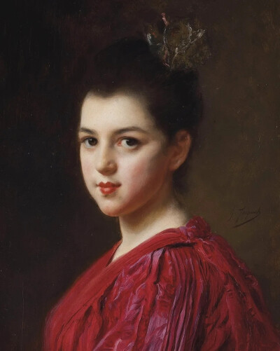 古斯塔夫·让·雅凯特（Gustave Jean Jacquet），是19世纪法国著名的油画艺术家，他以才华横溢而闻名，也被誉为古典主义巨匠威廉·布格罗（William Bouguereau）最杰出的学生之一。