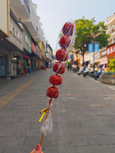 参观了一圈阳阳长大的地方，去了红红火火的文庙，喝了他学校门口的柠檬水，说实话很不好喝。