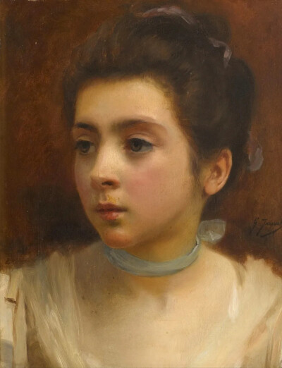 古斯塔夫·让·雅凯特（Gustave Jean Jacquet），是19世纪法国著名的油画艺术家，他以才华横溢而闻名，也被誉为古典主义巨匠威廉·布格罗（William Bouguereau）最杰出的学生之一。