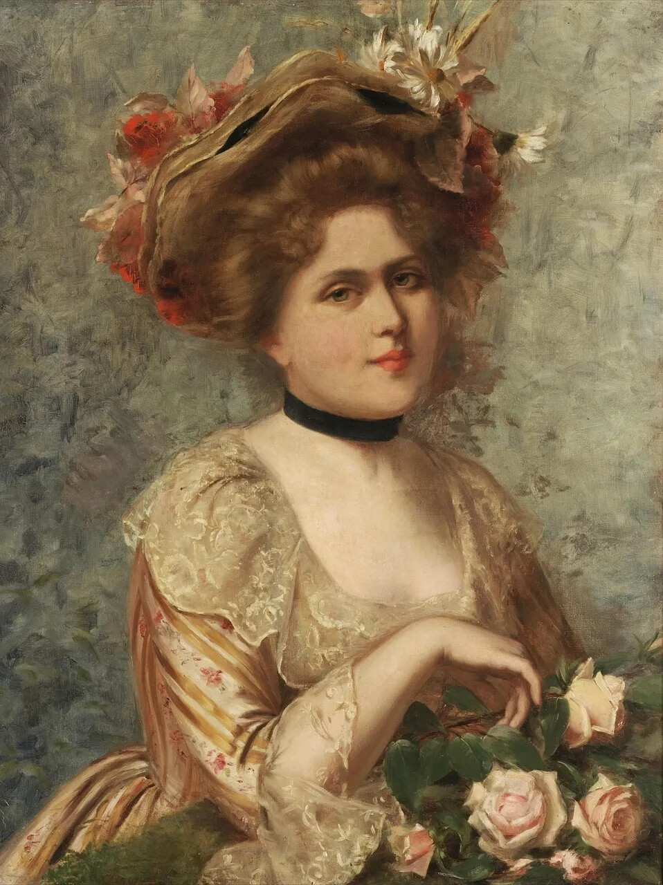 古斯塔夫·让·雅凯特（Gustave Jean Jacquet），是19世纪法国著名的油画艺术家，他以才华横溢而闻名，也被誉为古典主义巨匠威廉·布格罗（William Bouguereau）最杰出的学生之一。