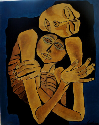 奥斯瓦多·瓜亚萨明（Oswaldo Guayasamín，1919年7月6日-1999年3月10日），出生于厄瓜多尔基多，是拉丁美洲的画家和雕塑家，被称为“西半球的毕加索”。