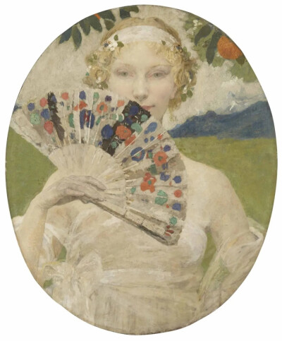 埃德加·马克森斯（Edgar Maxence，1871-1954），是一位活跃于19世纪末20世纪初的法国画家。他1871年出生于法国南特，曾就读于巴黎美术学院，师从雷·德劳奈和象征主义画家古斯塔夫·莫罗。受到老师的影响，他的画作呈…