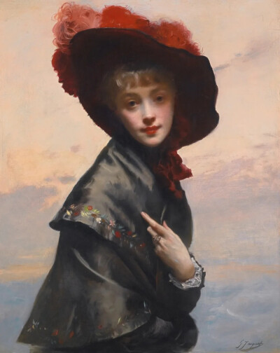 古斯塔夫·让·雅凯特（Gustave Jean Jacquet），是19世纪法国著名的油画艺术家，他以才华横溢而闻名，也被誉为古典主义巨匠威廉·布格罗（William Bouguereau）最杰出的学生之一。