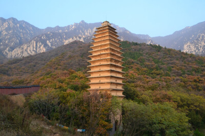 豫 嵩山 法王寺塔