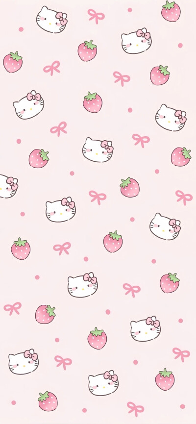 HelloKitty平铺壁纸