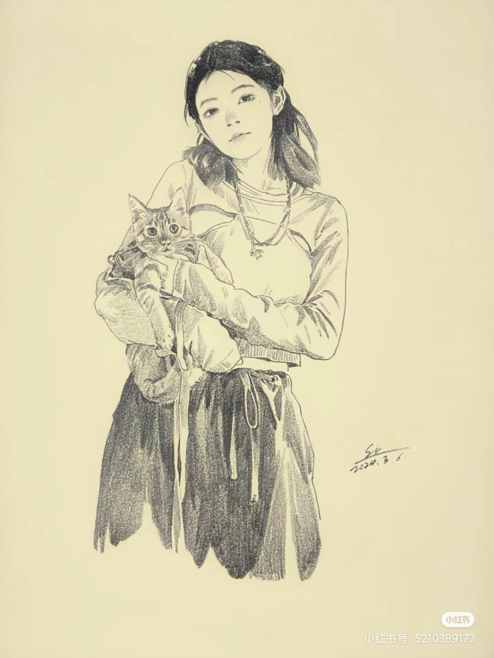 人物速写
作者：Su