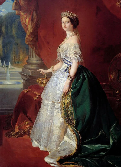 欧仁妮王后的官方肖像
