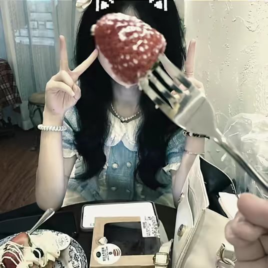 小众单人闺蜜头像.