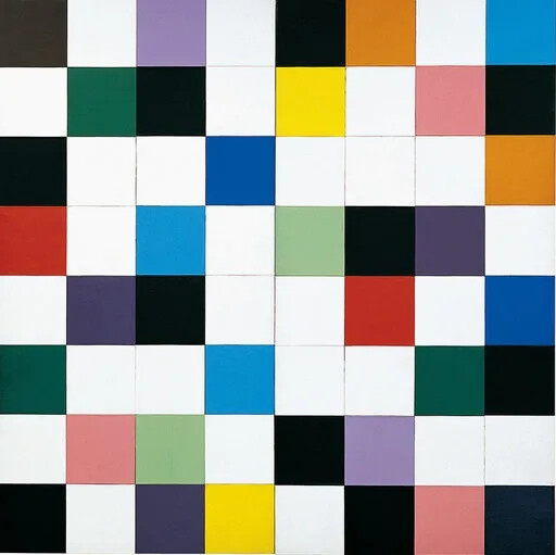 埃斯沃兹·凯利（Ellsworth Kelly，1923-2015年），是一位美国的画家、雕塑家。埃斯沃兹·凯利被公认为20世纪美国最富影响力的艺术家之一，他对于美国抽象艺术的发展起到了至关重要的作用。他的职业生涯横跨了七十年，以他摒弃任何正规学派或艺术运动的独立道路和对20世纪绘画和雕塑的创新贡献而闻名。凯利总是从自然与抽象之间的关系里汲取灵感，强调纯粹的色彩、线条与形式，带来独特的视觉空间效果。