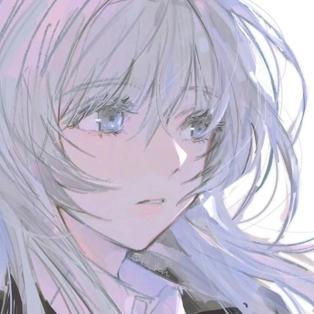 情侣头像动漫头像wechat头像黑白头像可爱头像可爱女头手绘头像