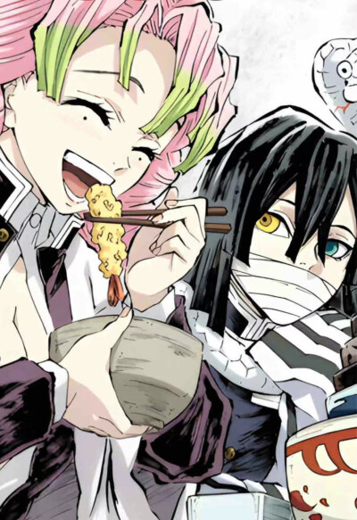 甘露寺蜜璃，伊黑小芭内