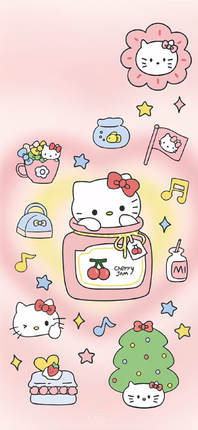 Hello kitty壁纸/꒰ঌ(˚ᆺ˚)໒꒱