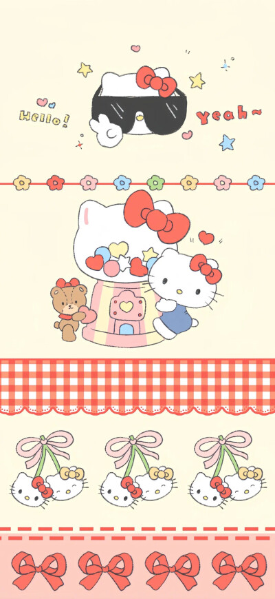 壁纸hello Kitty