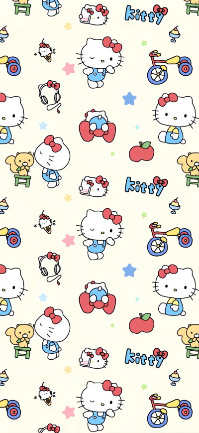 壁纸hello Kitty