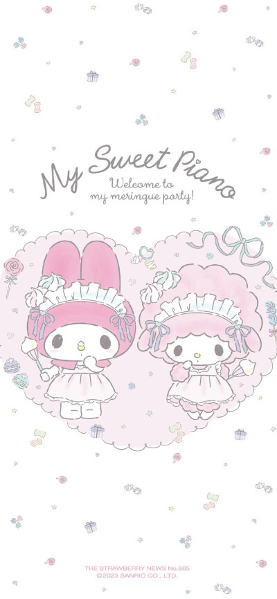 粉色系三丽鸥可爱壁纸
#插画壁纸##三丽鸥#