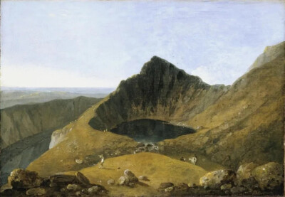 理查德·威尔逊
《Llyn-y-Cau,Cader Idris》
1774年, 帆布油画, 51.1cm x 73 cm
