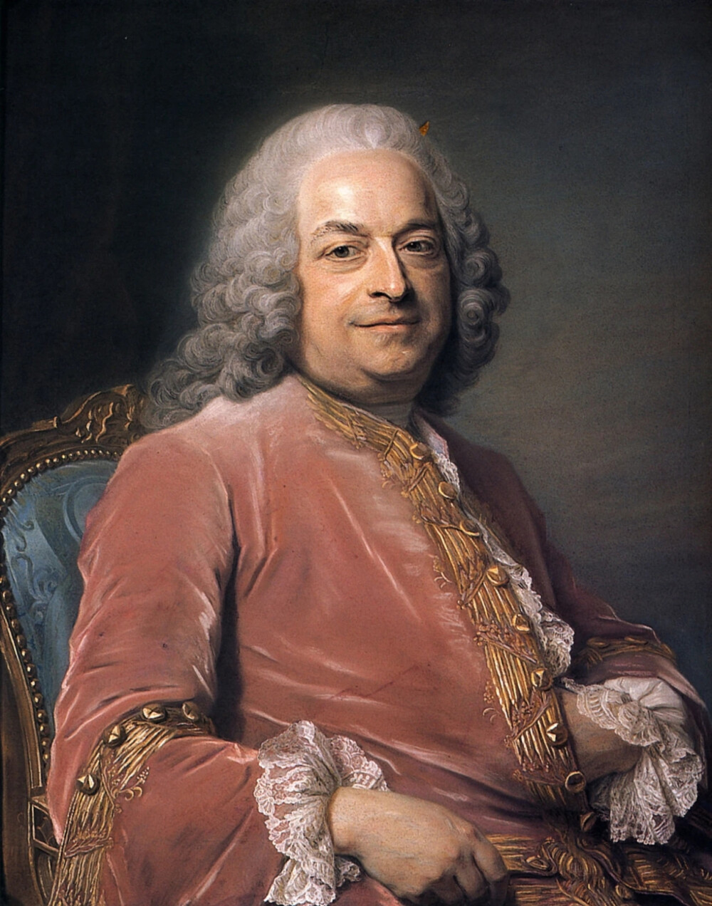 莫里斯·康坦·德·拉图尔（Maurice Quentin de La Tour，1704年9月5日-1788年2月17日），是一位法国洛可可派男肖像画画家。他最著名的主题包括伏尔泰、卢梭、路易十五和蓬帕杜夫人