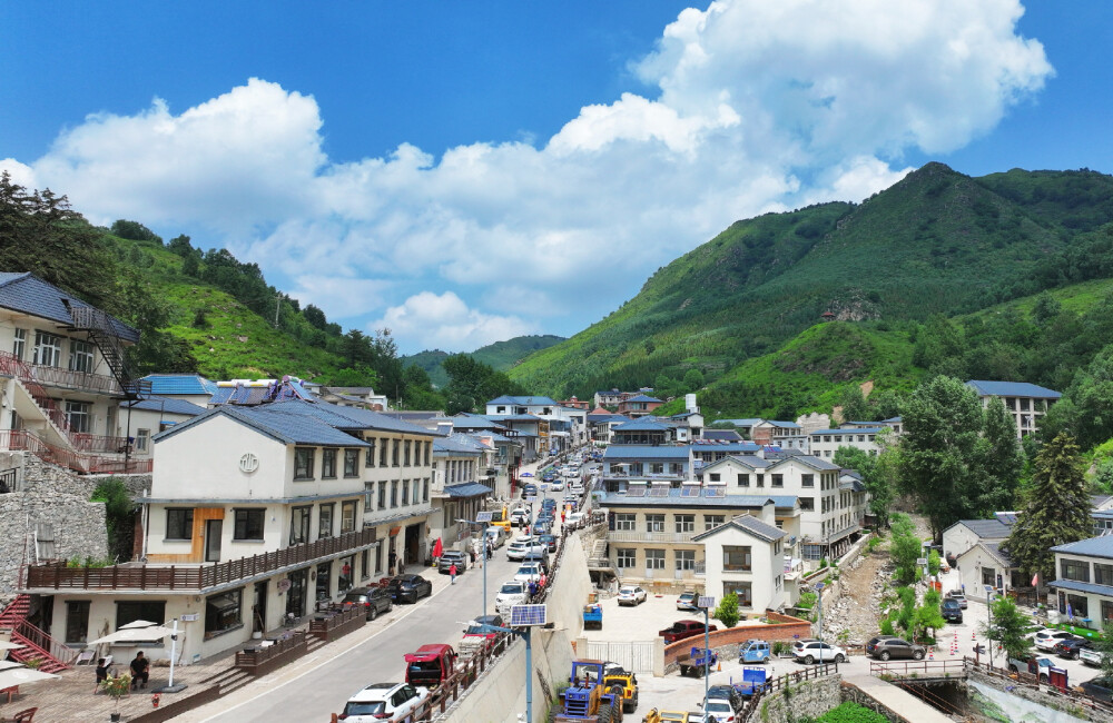 门头沟 东灵山下的江水河村