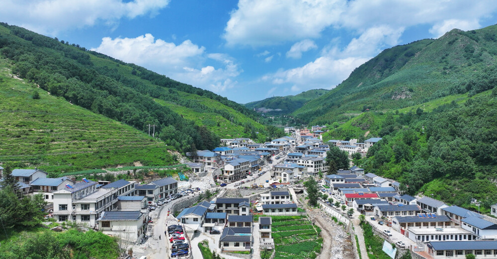 门头沟 东灵山下的江水河村