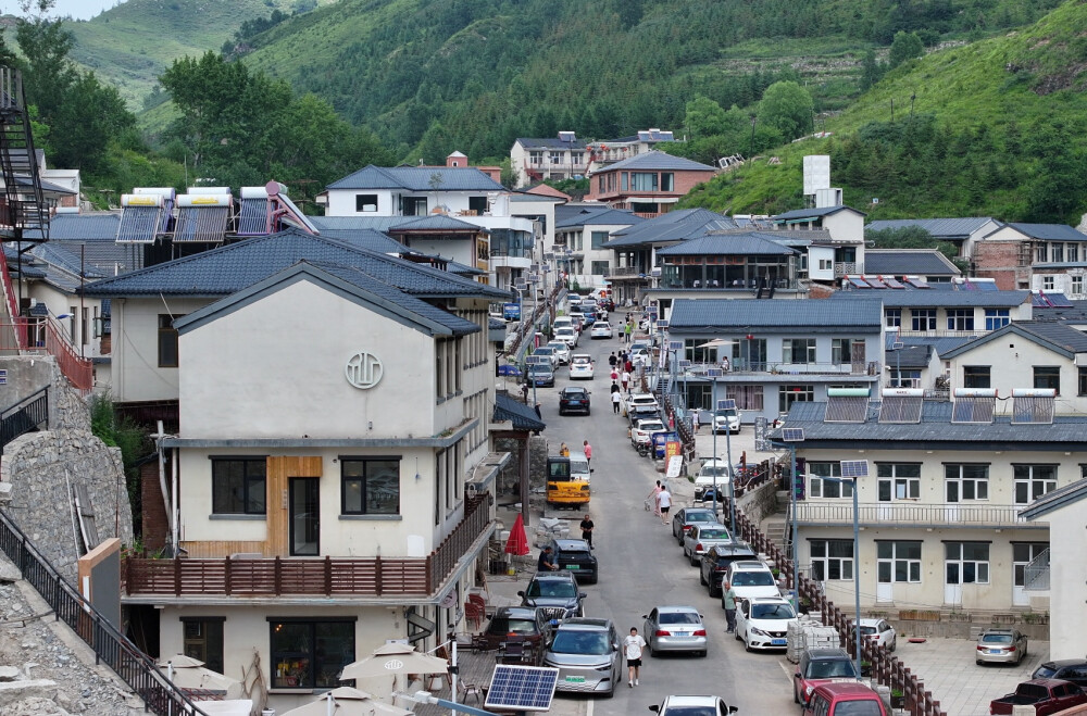 门头沟 东灵山下的江水河村