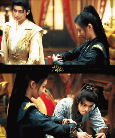 ▷#网剧少年白马醉春风#
百里东君|侯明昊 ​​​×叶鼎之|何与 ​​​
千金台 文武之外 ​​​