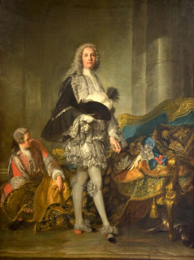 让-马克·纳蒂埃（Jean-Marc Nattier）是一位法国画家。他出生于巴黎，是肖像画家马克·纳蒂尔（Marc Nattier，1642-1705 年）和微型画家玛丽·库尔图瓦（ Marie Courtois，1655-1703 年）的次子。他以穿着古典神话服装…