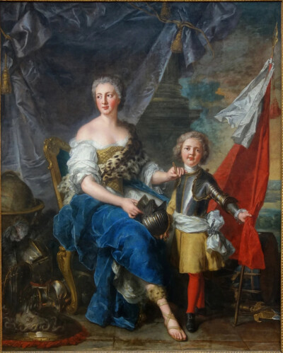 让-马克·纳蒂埃（Jean-Marc Nattier）是一位法国画家。他出生于巴黎，是肖像画家马克·纳蒂尔（Marc Nattier，1642-1705 年）和微型画家玛丽·库尔图瓦（ Marie Courtois，1655-1703 年）的次子。他以穿着古典神话服装…