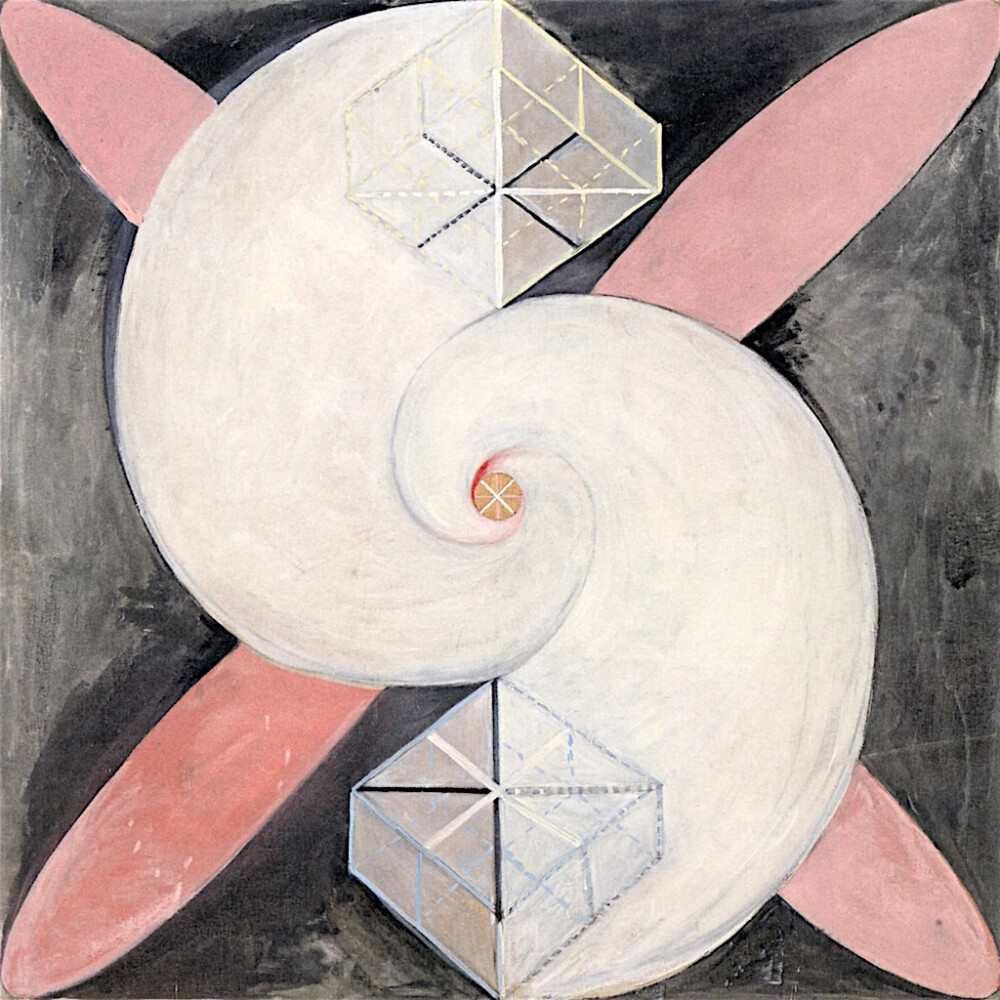 希尔玛·克林特（Hilma af Klint，1862-1944）是一位瑞典女画家，被认为是抽象艺术的先驱之一。她在20世纪初期的艺术界并不被广泛认识，直到近年来才得到了越来越多的关注和赞誉。