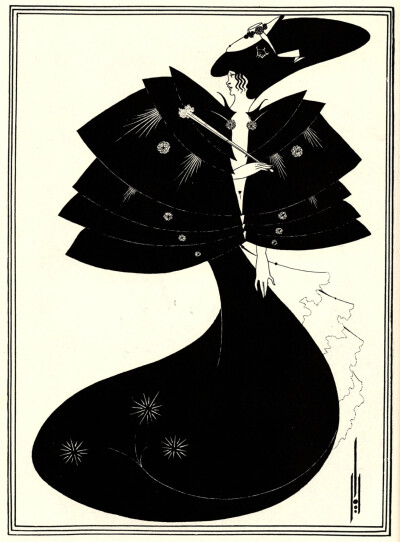 奥伯利·比亚兹莱（Aubrey Beardsley）是十九世纪末英国插画艺术家之一，受到过日本艺术的影响，也是唯美主义运动的先驱。他的画风受拉斐尔前派、印象派、古典主义、巴洛克、日本浮世绘等风格的影响，但又独具一格，…