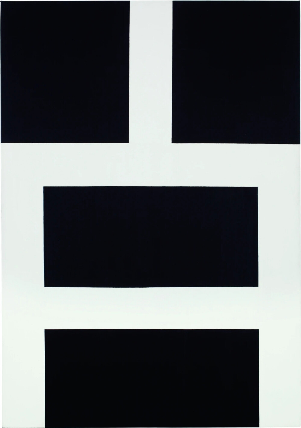 卡门·哈雷拉（Carmen Herrera）是一位古巴的艺术家，如今已经106岁。她把自己绘画中的直线和简洁的形式感归功于大学时期学习建筑的经历。她从上世纪40年代开始进行艺术创作探索，到了50年代，卡门·哈雷拉开始在纽约接受系统的艺术训练。在巴黎逗留的几年中，她深入了解了马列维奇和蒙德里安，以及他们那大胆的颜色和几何形状构。在前人成熟风格的影响下，卡门·哈雷拉开始了她长达70年的几何绘画创作。虽然卡门·哈雷拉的丈夫一直支持着她的绘画创作，但画廊的经销商们却一直拒绝她参加展览。