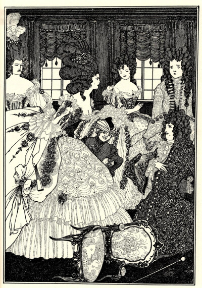 奥伯利·比亚兹莱（Aubrey Beardsley）是十九世纪末英国插画艺术家之一，受到过日本艺术的影响，也是唯美主义运动的先驱。他的画风受拉斐尔前派、印象派、古典主义、巴洛克、日本浮世绘等风格的影响，但又独具一格，…