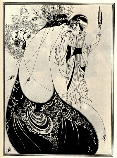 奥伯利·比亚兹莱（Aubrey Beardsley）是十九世纪末英国插画艺术家之一，受到过日本艺术的影响，也是唯美主义运动的先驱。他的画风受拉斐尔前派、印象派、古典主义、巴洛克、日本浮世绘等风格的影响，但又独具一格，…