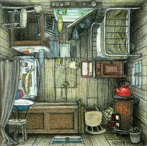 吉斯凯·尤科（Jacek Yerka），是一位波兰超现实主义画家。他于1950年代初出生于波兰北部的一个小城市，父母均是艺术家，作品大多是超现实风格的田园绘画，深受耶罗尼米斯·博斯、扬·范·艾克等人的影响，以富有表现力的作品著称，通常包括奇怪的怪物，梦幻的风景和非凡的建筑。他的作品得到了各种科幻爱好者的认可，科幻作家甚至把他的作品用于令人费解的拼图游戏。他多次获得国际奖项，在华沙、杜塞尔多夫 、洛杉矶和伦敦举办过画展，如今他的工作、生活和家庭都位于祖国波兰的乡村。