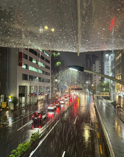 雨天背景图