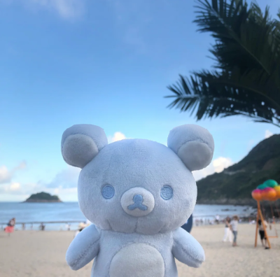 蓝色系背景图 玩偶背景图