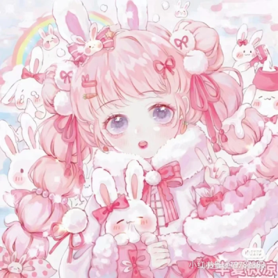 画师画的可爱头像。