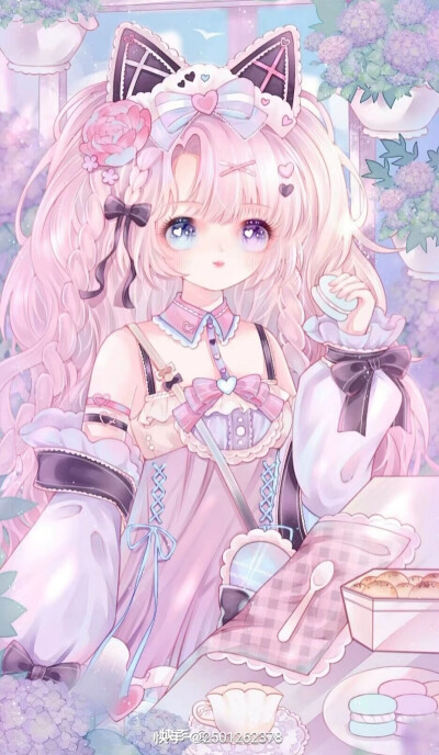 画师画的可爱头像。