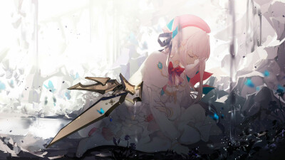 @你的立绘有一点超神
arcaea，一款移动端音游