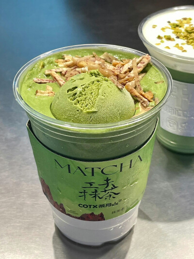 夏天 抹茶 蛋糕 奶茶 好心情