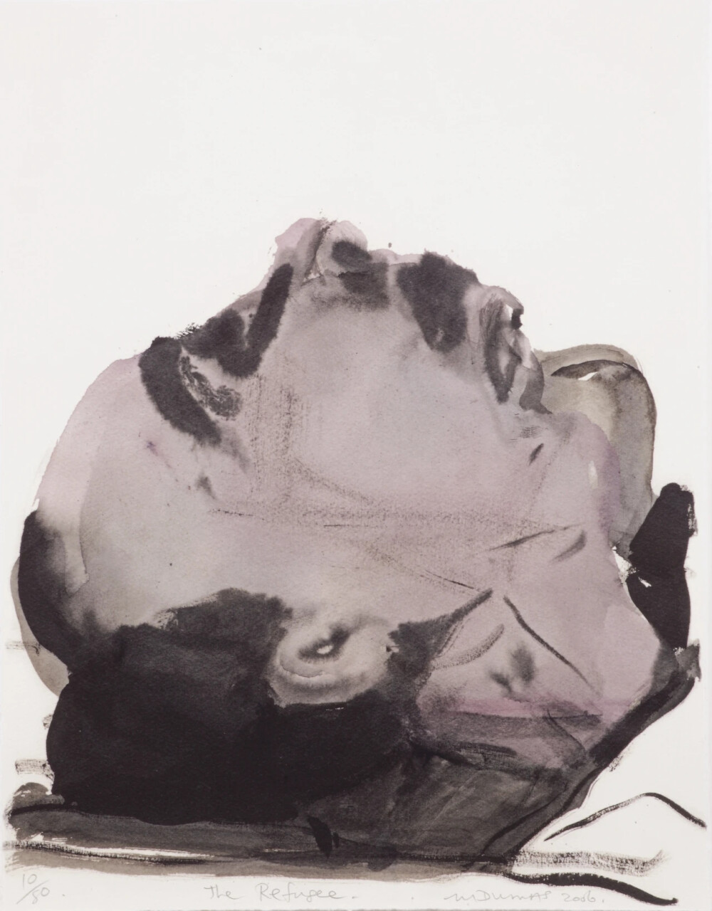 玛琳·杜马斯（Marlene Dumas），国际上最受瞩目的艺术家之一。1953年生于南非开普敦，现居住荷兰阿姆斯特丹。技艺高超的她在评价自己的作品的时候认为她是“画家中的画家”，杜马斯经常会用女性、儿童或者婴儿作为她的作品的对象，女性之美与艺术则是她的作品中永恒的主题。她于1998年被国际关注，在2000 年参加上海双年展后被国人熟知，并且被认为可能会开拓水墨画人物的新方向，有许多画家受到她的影响。