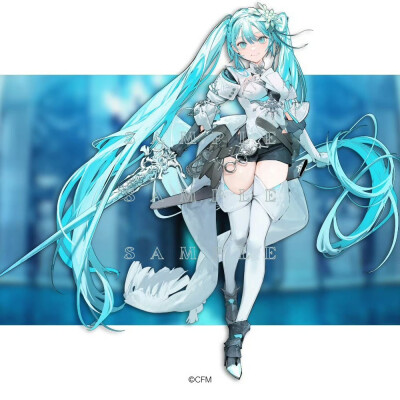 画师二色こぺ更新 初音ミク 39Clture 2024 EXTRA WORLD＆FES 幻想主题初音ミク全身图 ​​​