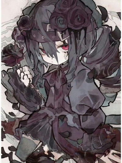 插画师soresaki绘画作品#插画##遇见艺术# ​​​