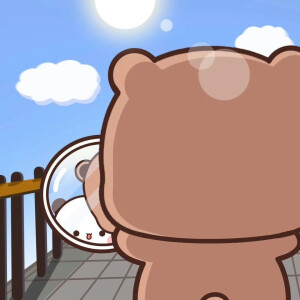 一二布布｜情侣头像 太可爱啦o(^▽^)o