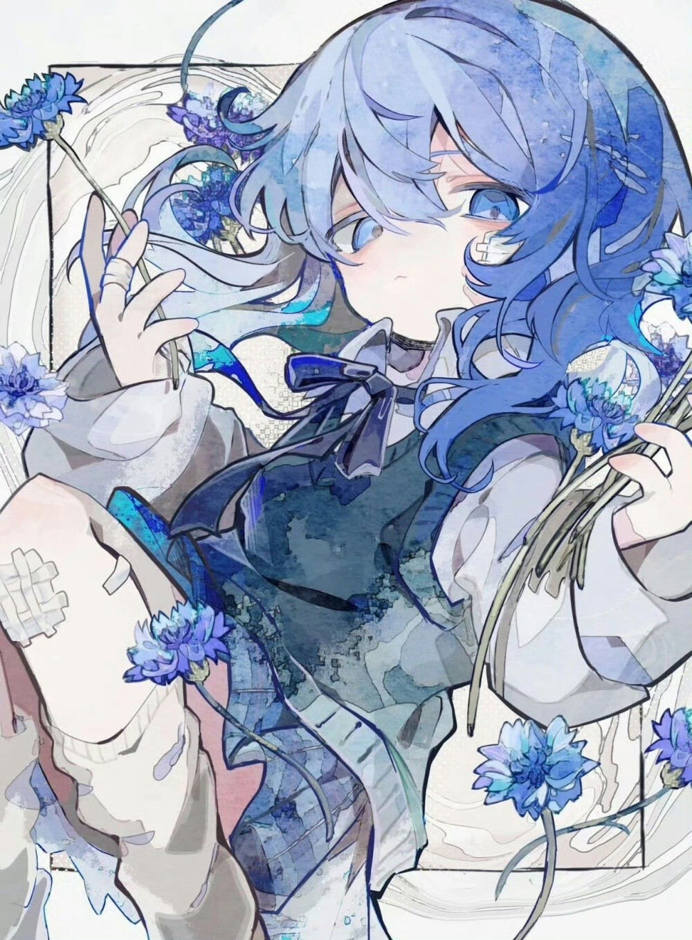 插画师soresaki绘画作品#插画##遇见艺术# ​​​