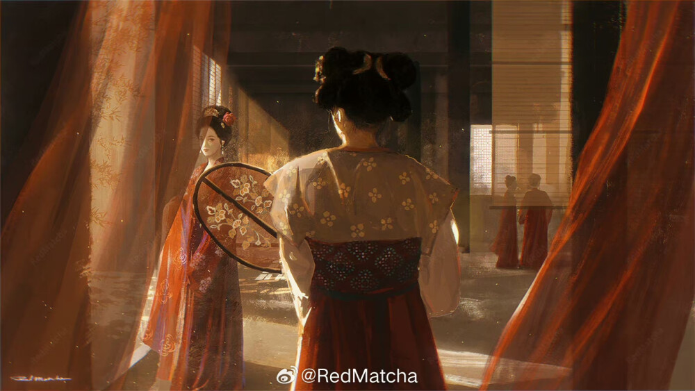 古风插画精选丨画师：RedMatcha