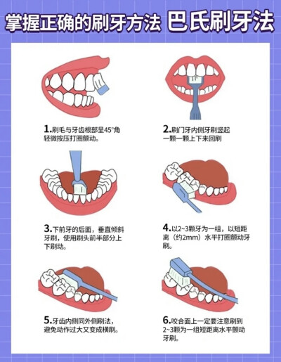 巴式刷牙