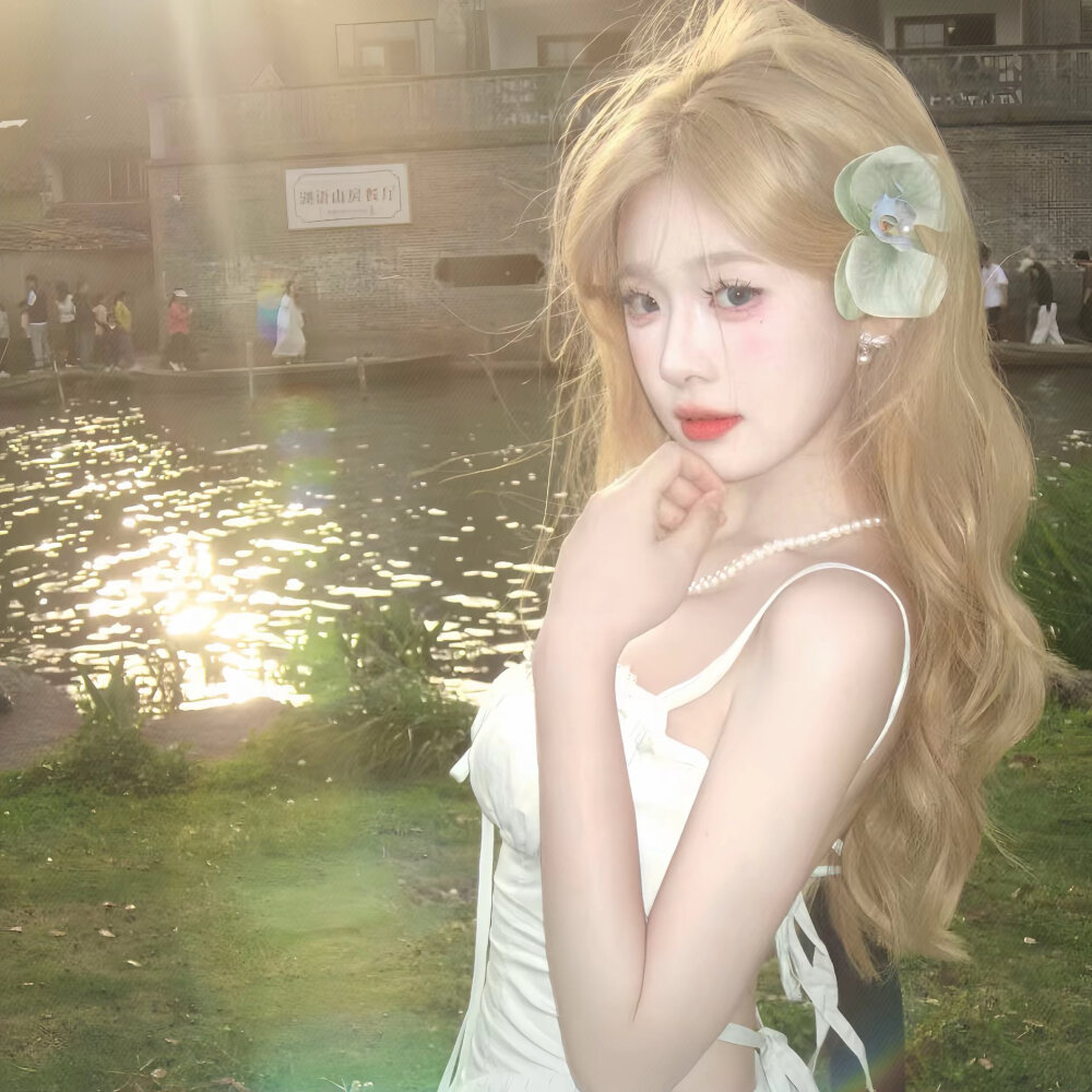 女生阳光头像幸福无限蔓延